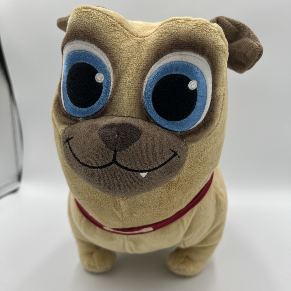 Disney Rolly Plush Puppy Dog Pals Small‎ 12" inch EXCELLENT